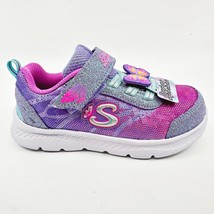 Skechers Comfy Flex 2.0 Lil Flutters Lavender Multicolor Toddlers Girls ... - £31.84 GBP