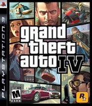 Grand Theft Auto IV GTA 4 (Sony PlayStation 3, 2008) Videogame Disc Very... - $17.00