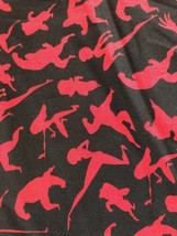 2/3 yard Disney Incredibles Red Silhouettes  Camelot Fabrics - £14.26 GBP