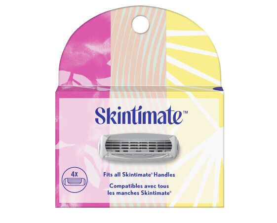 Skintimate Women’s Razor Refill, Pack of 4 Blades - $10.95