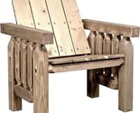 Montana Woodworks, Exterior Homestead Collection Deck Chair, Stain &amp; Cle... - $666.99