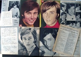 CHRIS CROSBY ~ 20 Vintage Color, B&amp;W Clippings, Articles, PIN-UPS from 1962-1968 - £5.31 GBP