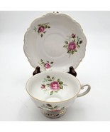 Mitterteich Old Dresden Rose Cup &amp; Saucer Set Bavaria Germany Vintage 19... - $55.48 CAD