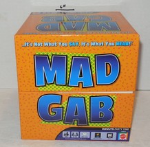 2005 Mattel Mad Gab Board Game 100% Complete - $14.58