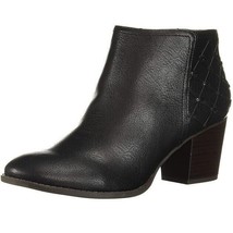 Fergalicious by Fergie Womens 7.5 M Black Zip Up Ankle Booties NIB YZ6 - £12.67 GBP