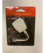Gigaware 2790025 Single-Line Duplex Adapter with Built-In DSL Filter - £5.81 GBP