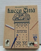 Mayfair Game Lucca Citta Build Palaces Gain Fame Alessandro Zucchini 2005 - £10.25 GBP