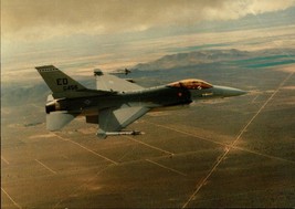 Picture POSTCARD- General Dynamics F-16A &quot;Fighting Falcon&quot; Usaf Photo BK36 - £2.33 GBP