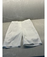 NWT WOMEN&#39;S GREG NORMAN SHORTS, SIZE: 2 COLOR: WHITE (J512) $55 - $23.76