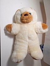 Great Smokey Mountain Plush Bear White Tan Stuffed Animal Toy 12 in Tall - $9.15