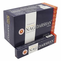 Vijayshree Golden Nag Darshan Incense Stick Masala AGARBATTI Export Quality 180g - £18.56 GBP