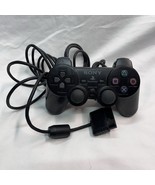PlayStation 2 PS2 Official OEM Sony DualShock 2 Controller Black Working - $510.45 MXN