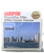 Sunpak Picture Plus Circular Polarizer 30mm New Old Stock - $138.53 MXN