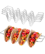 Taco Holders Set of 3,Stainless Steel Taco Shell Holder Stand,Taco Tray ... - $18.80