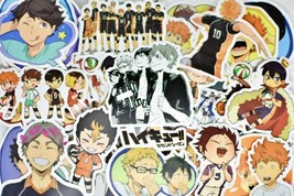 50 Haikyuu Video Game Anime Vinyl Stickers Pack For Hydro Flask Laptop C... - £15.39 GBP
