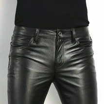 42&quot; Mens Real Cowhide Leather Jeans Levis Pants Trousers Biker Leather M... - €70,32 EUR