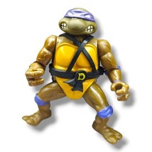 Vtg 1988 Teenage Mutant Ninja Turtles Donatello Soft Head Action Figure TMNT - £20.52 GBP