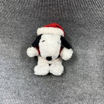 Hallmark Snoopy Santa Christmas 9&quot; Plush Peanuts Santa Embroidered Eyes ... - £12.05 GBP