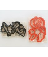 1997 Pillsbury promotional Halloween cookie cutters bat pumpkin cat ghos... - $279.69 MXN