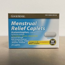 Goodsense Menstrual Relief Caplets, 24 Tablets - $10.00