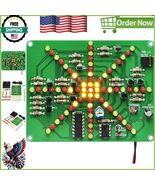 DIY Electronics Kit: LED Flashing Soldering Practice Board - Beginner Fr... - $385.67 MXN