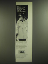 1974 Wallachs London Fog Maincoat Ad - Don&#39;t expect every raincoat to perform  - £14.44 GBP