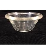 Vintage GlasBake Custard Dish Number 286 Clear Glass Dish with Design - £10.38 GBP