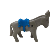 VTG Playmobil Christmas Nativity Donkey Replacement Part 3996 Blue Saddle - £9.33 GBP