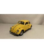 5&quot; Kinsmart 1967 Volkswagen Classical Beetle Diecast Toy Car 1:32 Yellow - $44.54