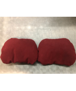 Mercedes Benz Poggiatesta Cuscini W222 S Classe Anteriore Sedile Set Rosso - $205.72 CAD