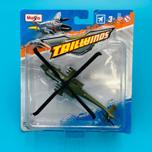 AH-64 Apache Helicopter Fresh Metal Tailwinds Millitary Maisto 15088 - $12.18