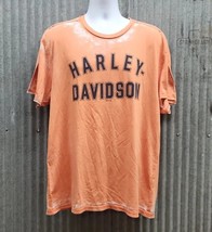 Men&#39;s 2017 Harley Davidson T-Shirt RK Stratman St Louis MO Orange T-Shir... - $29.02
