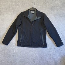Columbia Omni Shield Zip Up Jacket With Pockets Adult Size L Black - $19.60