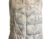 Lands' End White, Red, Black Floral Print Puffer Vest Size 2X - $28.49