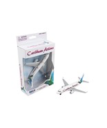 6 Inch Boeing 737 Caribbean Airlines 1/220 Scale Diecast Airplane Model - £15.85 GBP
