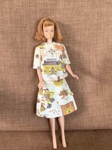 Vtg 1963 Midge Barbie Doll #7 Titian Red Hair Japan Thanksgiving Harvest Outfit - £54.63 GBP