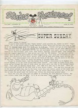 Walt Disney Productions Studio Newsreel June 1978 Super Sunday Employee Picnic  - £14.28 GBP