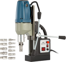 Portable Heavy Duty Power Mag Drill 2700Lbf Electromagnet Drilling Machine for - £376.17 GBP