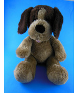 Build a Bear Plush Dog 2 tone Brown 15&quot; total 10&quot; Sitting - £10.83 GBP