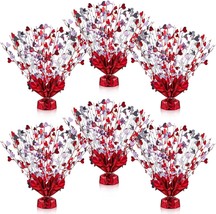 6 Pcs Valentines Table Centerpieces Heart Burst Centerpiece Valentine&#39;s Day - £22.06 GBP