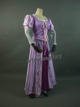 Princess Rapunzel Cosplay Costume Custom-made Rapunzel cosplay dress - £79.29 GBP