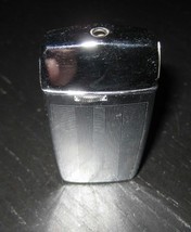 Vintage RONSON W.GRMANY Monogram Chrome Engravable Gas Butane Lighter - £7.10 GBP