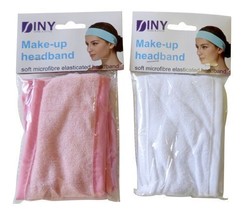 2 pack Soft Microfiber Make-Up Headband Keeps Your Hair Off Your Face - £5.53 GBP