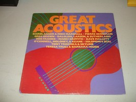 Various ‎– Great Acoustics (LP, 1985) VG+/EX Acoustic Music Festival, Boston - £10.13 GBP