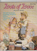 Lots of Love Decorative Painting Book Donna Spiegel Projects Victorian F... - $9.74
