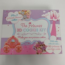 Princess Carriage Cookie Cutter 3D Set And Recipe Book gift box kit - £11.07 GBP