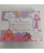 Princess Carriage Cookie Cutter 3D Set And Recipe Book gift box kit - £10.89 GBP