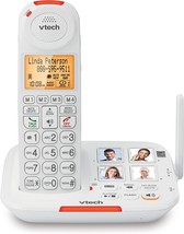 Vtech Amplified Cordless Senior Phone With Answering Machine, Call, Big Buttons - £41.34 GBP