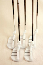 New Wholesale Golf Fund Raiser Events 6 Pc New White Putter Putters Business 34&quot; - £185.80 GBP