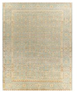 HORCHOW Hand-Knotted Vishal Rug Seafoam Neutral  Silky Oushak Style $18,000 - £84.55 GBP+